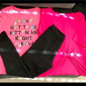 Girls Comfy Bundle of 3 LIKE NEW Items Size 12